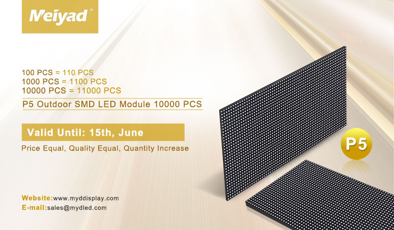 Selling Promotion-P5 Outdoor SMD LED Module ZERO Profit