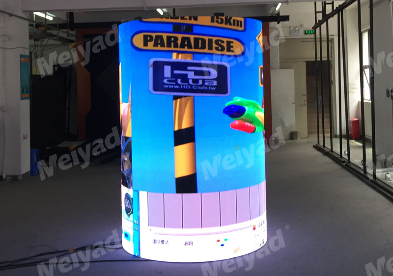 Meiyad P2.5 cylindrical led display