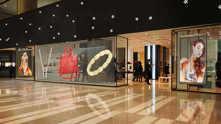 Transparent Glass LED display