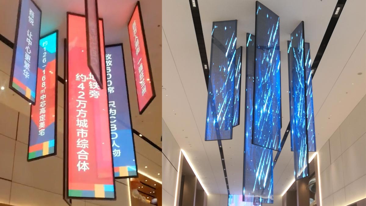 film transparent led display