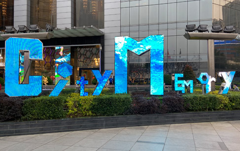 Meiyad Art LOGO LED Sign, a Highlight of Future Visual Media