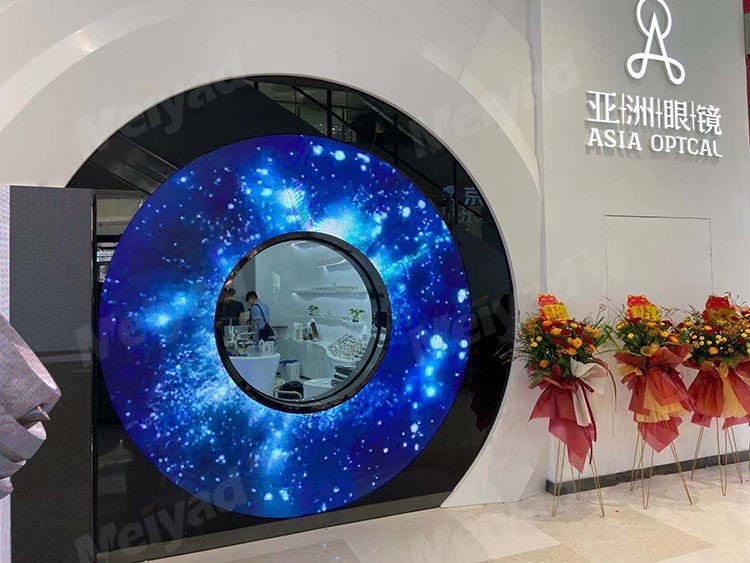 P2.5 creative circle led display led donut