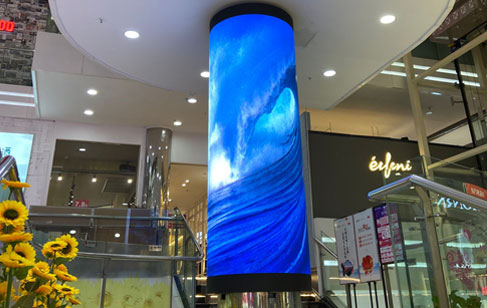 Meiyad Cylinder LED Screen Application Cases