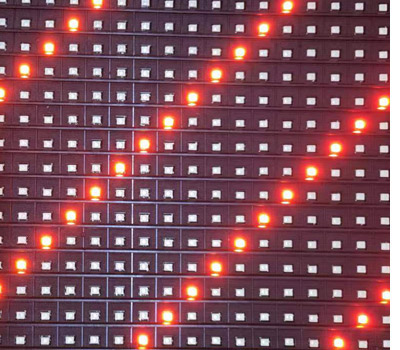 p10 red led display module