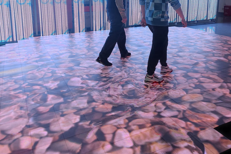 Meiyad interactive floor tile led screen