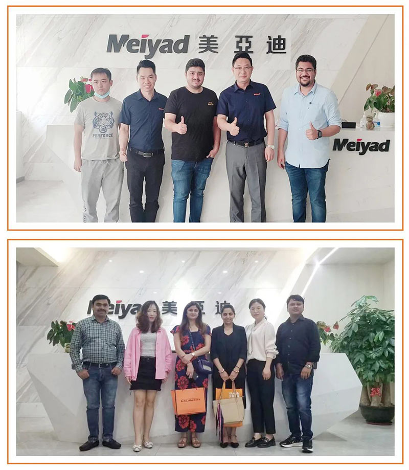 Foreign customers visit Meiyad