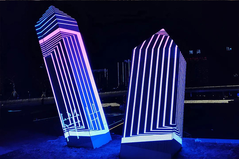 Meiyad creative customized led display project