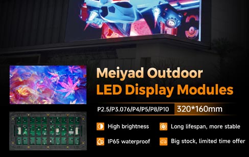 Upgrade Your Outdoor Advertising with Meiyad Outdoor LED Display Modules